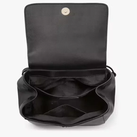 ♠️Kate Spade Black Medium Flap Backpack♠️ - Picture 3 of 16